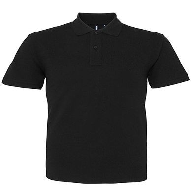 Asquith Fox Men's Polo(Black, XL)
