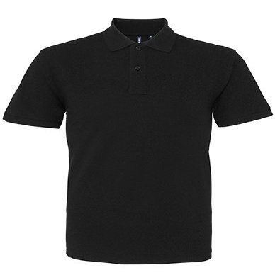 Asquith Fox Men's Polo(Black, XL)
