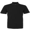 Asquith Fox Men's Polo(Black, XL) view 1