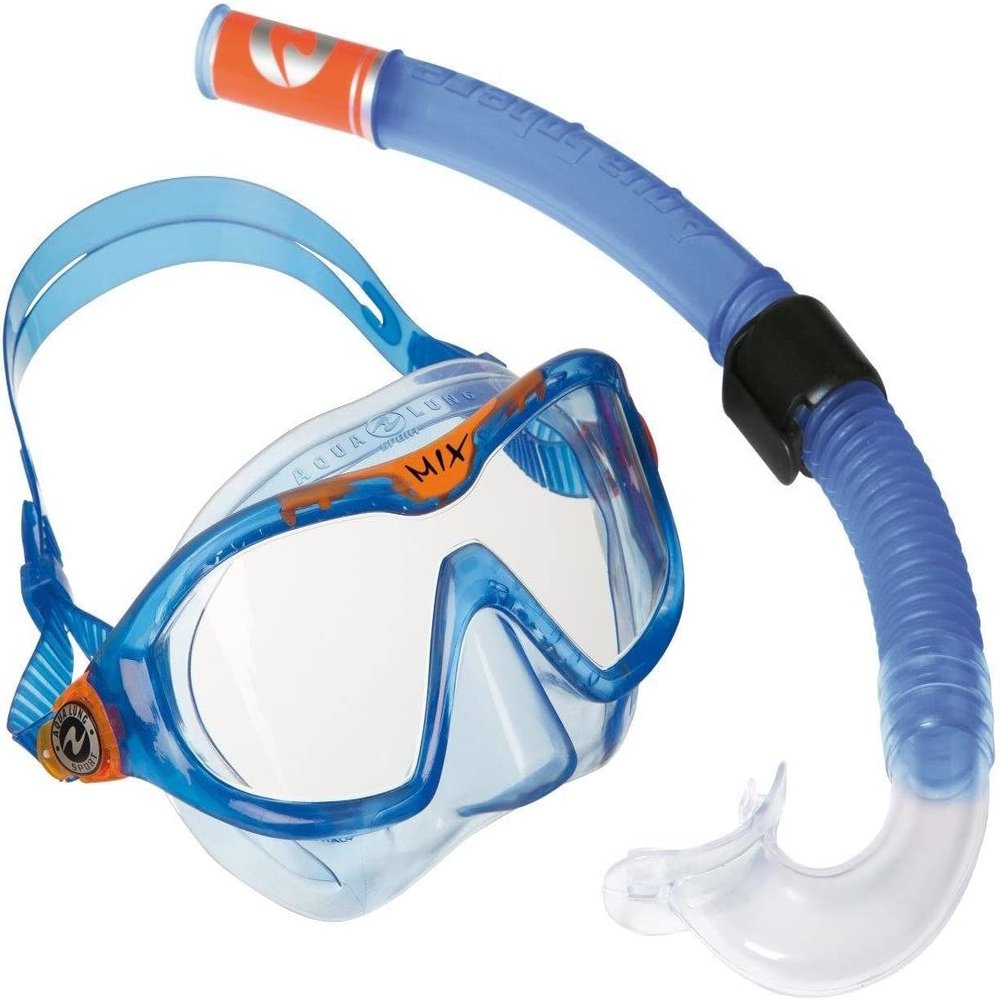 Aqua Lung Sport Kid's Mix Mask and Snorkel Combo-Blue, Small