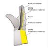 Radical Fencing RF PBT Electric Sabre Washable 800N Fencing Glove (10.5, Left Handed) view 2