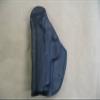 1911 PIstol 4 - 4.25" Barrel IWB Leather In The Waistband Concealed Carry Holster Black view 4