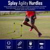 Splay Agility Hurdle Adjustable Set of 6 with Carry Bag - Yellow view 2
