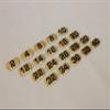 Ader Gold Paded Number Sticker for Sporting Goods (2-40 2lb incre, Gold) view 1