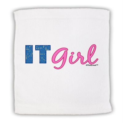 TOOLOUD IT Girl Micro Terry Sport Towel 15" x 22"