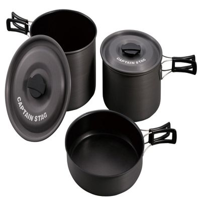 Captain stag Aluminum Cooker for Camping and Barbecue