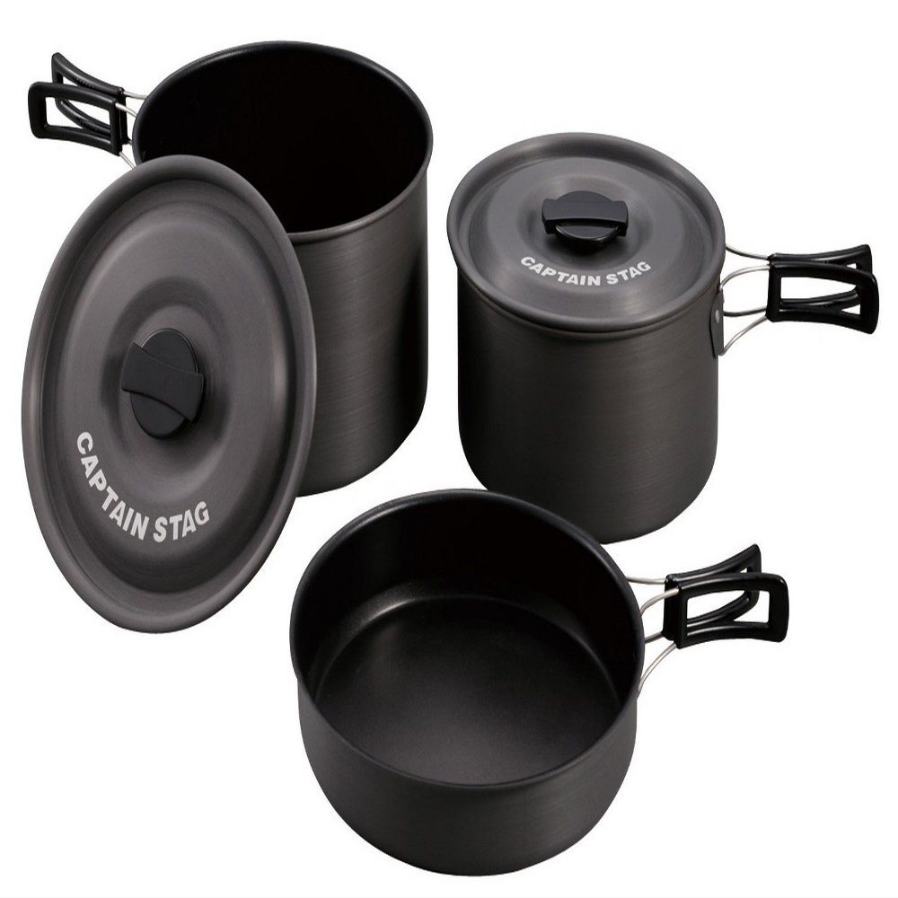 Captain stag Aluminum Cooker for Camping and Barbecue