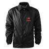 Dunbrooke Men's Black Tampa Bay Buccaneers Coaches Classic Raglan Full-Snap Windbreaker Jacket view 2