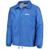 Dunbrooke Men's Royal Indianapolis Colts Coaches Classic Raglan Full-Snap Windbreaker Jacket view 3