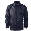Dunbrooke Men's Navy Dallas Cowboys Coaches Classic Raglan Full-Snap Windbreaker Jacket view 2