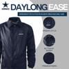 Dunbrooke Men's Navy Dallas Cowboys Coaches Classic Raglan Full-Snap Windbreaker Jacket view 3