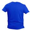 Silver American Flag - USA Patriotic Freedom Men's T-Shirt (Royal, XXX-Large) view 2