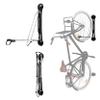 Steadyrack Bike Rack - Easy Lift Swivel Bike Wall Mount, Vertical Storage Solution for Bicycles with Fenders or Mudguards, Garage Bicycle Rack Wall Mount for Home view 2