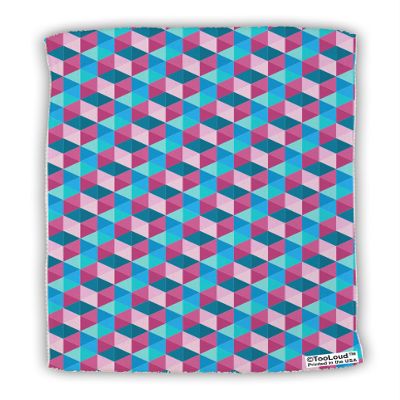 TOOLOUD Crystallized Mosaic AOP Micro Terry Sport Towel 11"x8" All Over Print