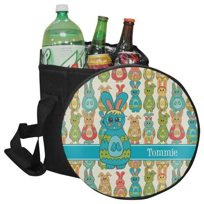 YouCustomizeIt Personalized Fun Easter Bunnies Collapsible Cooler & Seat