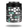 Locknodes 04 Seafoam Green - Decal Style Skin Wrap fits Yeti Rambler Colster and RTIC Can (Cooler NOT Included) view 1