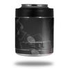 Bokeh Music Grey - Decal Style Skin Wrap fits Yeti Rambler Colster and RTIC Can (Cooler NOT Included) view 1