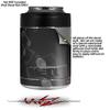 Bokeh Music Grey - Decal Style Skin Wrap fits Yeti Rambler Colster and RTIC Can (Cooler NOT Included) view 2