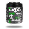 Locknodes 04 Green - Decal Style Skin Wrap fits Yeti Rambler Colster and RTIC Can (Cooler NOT Included) view 1