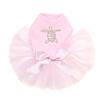 Sea Turtle - Green - Bling Rhinestone Dog Tutu Dress, 2XL Pink view 1