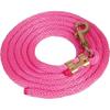 Mustang Poly Lead Rope 9ft. with Bolt Snap, Pink, One Size view 1