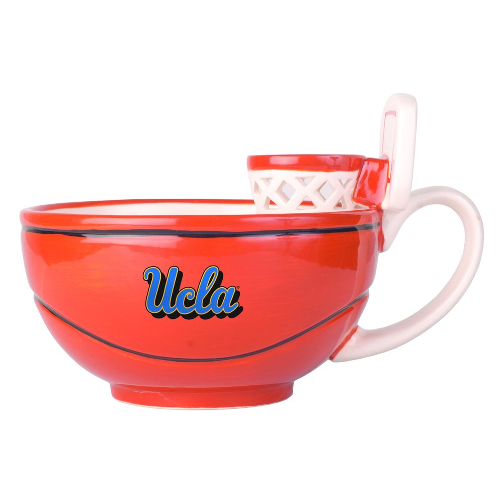 NCAA UCLA Bruins MAX'IS Basketball Hoop Mug, 16-ounce, Orange