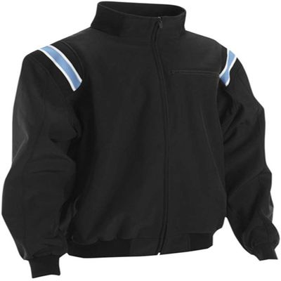 Adams USA Smitty Pro Style Cold Weather Jacket (Large, Black/Powder)