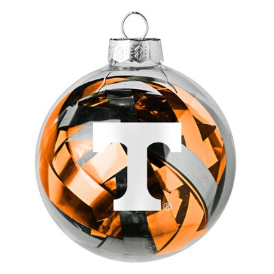 NCAA Tennessee Volunteers Large Tinsel Ball Ornament