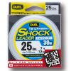 Duel Fluoroline H3507 25Lbs. TB Carbon Shock Leader, 98.4 ft (30 m), Natural Clear view 1