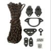 YakAttack LeverLoc Anchor Trolley Kit | Kayak Anchor System with Stealth Pulleys & PadHooks | Includes Reflective 35' Paracord & Mounting Hardware | Easy Install | Made in USA view 1