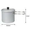 EVERNEW ECA125 Aluminum Cooker 550FD view 3