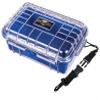 Flambeau Outdoors 502HD HD Tuff Box 500 with Zerust Anti-Corrosion Liner, Dry Box Storage, Large, Blue/Clear view 1