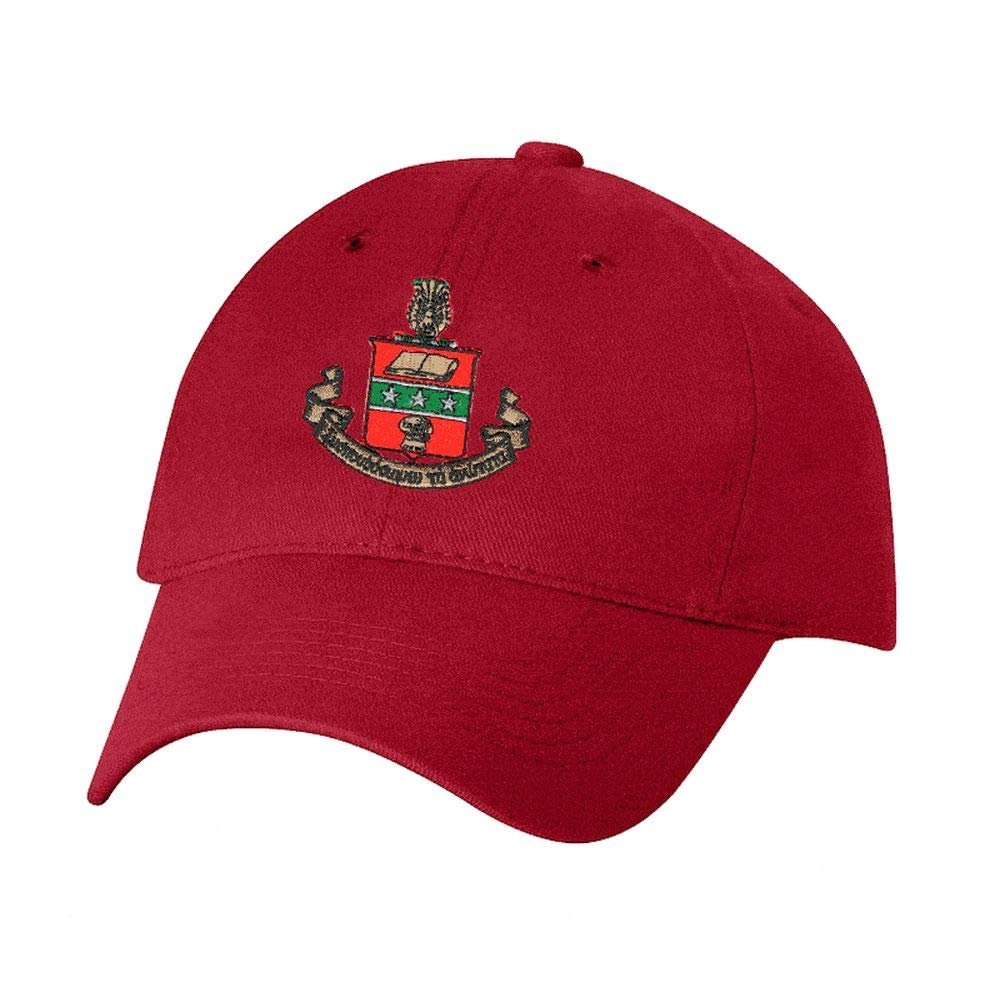 Alpha Chi Omega Chi O Emblem Hat Red