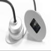 Brightest 2 Mile LED Boat Navigation Lights Pair. Flush Mount, USCG 112.5 Degree 2nm boating nav light for pontoon boat, yacht, kayak, air boats, marine. 1 Red Portside, 1 Green Starboard (Silver) view 1