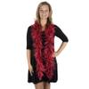 ZUCKER Ostrich Feather Boa - Cosplay Costume Flapper Accessory, 6 feet, Burgundy - Tango Red view 1