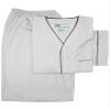 Ten West Apparel Men's Short Sleeve Short Leg Pajama Set, XL, Grey view 3