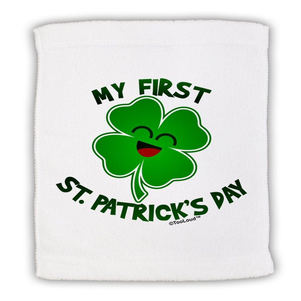 TOOLOUD My First St. Patrick's Day Micro Terry Sport Towel 11"x18"