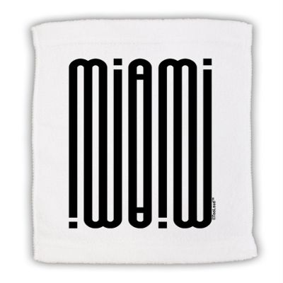 TOOLOUD Miami Mirage Micro Terry Sport Towel 15" x 22"