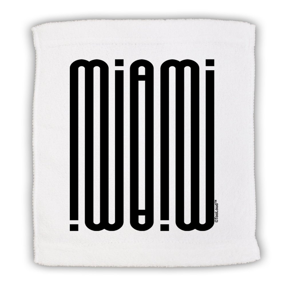 TOOLOUD Miami Mirage Micro Terry Sport Towel 15" x 22"
