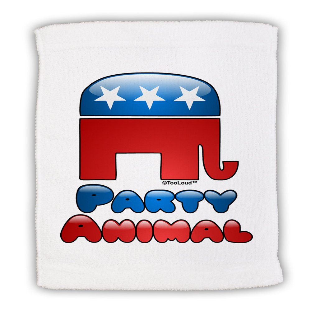 TOOLOUD Republican Party Animal Micro Terry Sport Towel 15" x 22"
