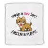 TOOLOUD Rescue A Puppy Micro Terry Sport Towel 11"x18" view 1