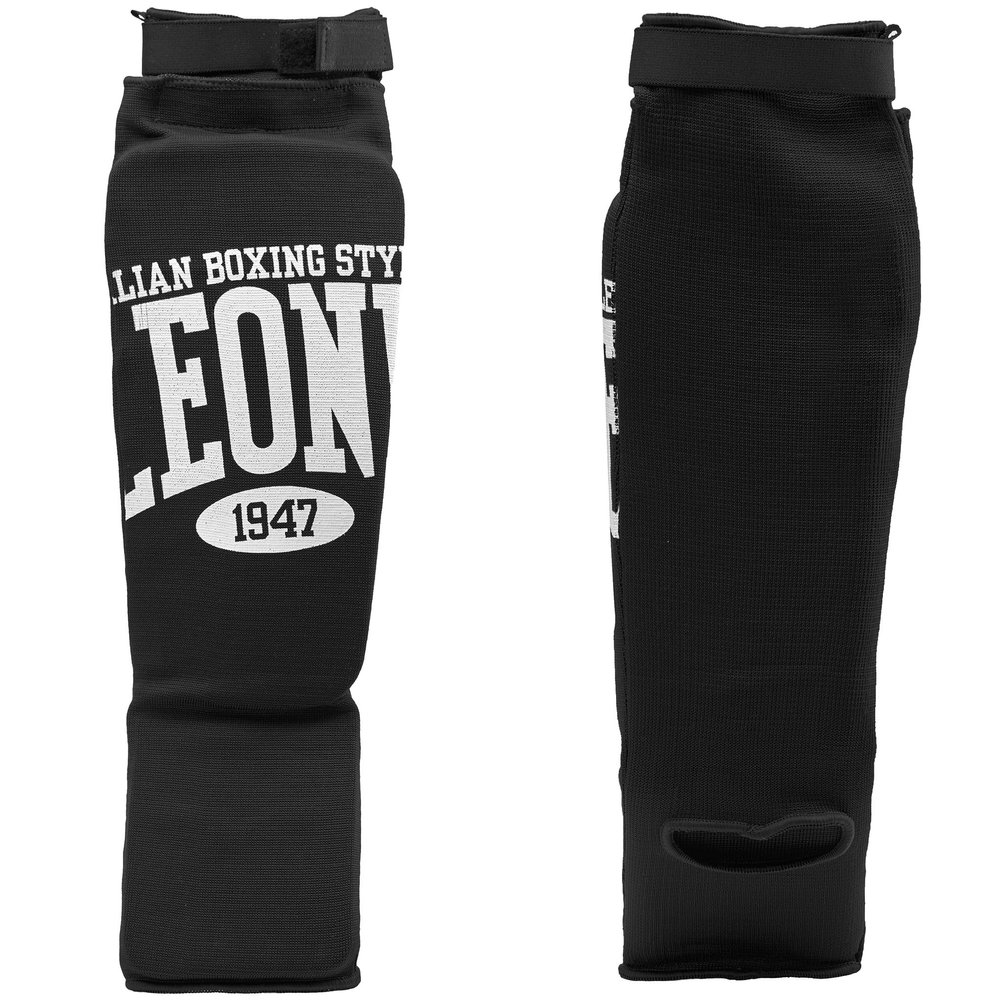 Leone 1947, Comfort Shinguards - Black/XL - PT133