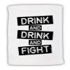 TOOLOUD Drink and Drink and Fight Micro Terry Sport Towel 15" x 22" view 1