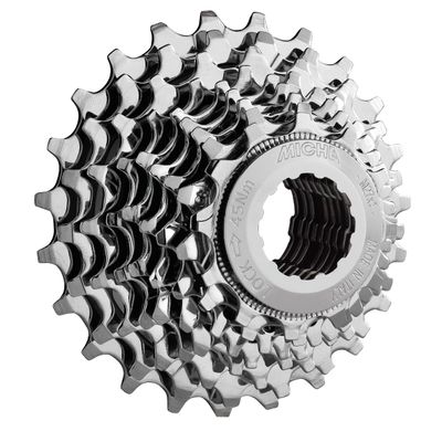 Miche Primato 9 Speed Cassette, Silver, 12/25t, Compatible with Campagnolo