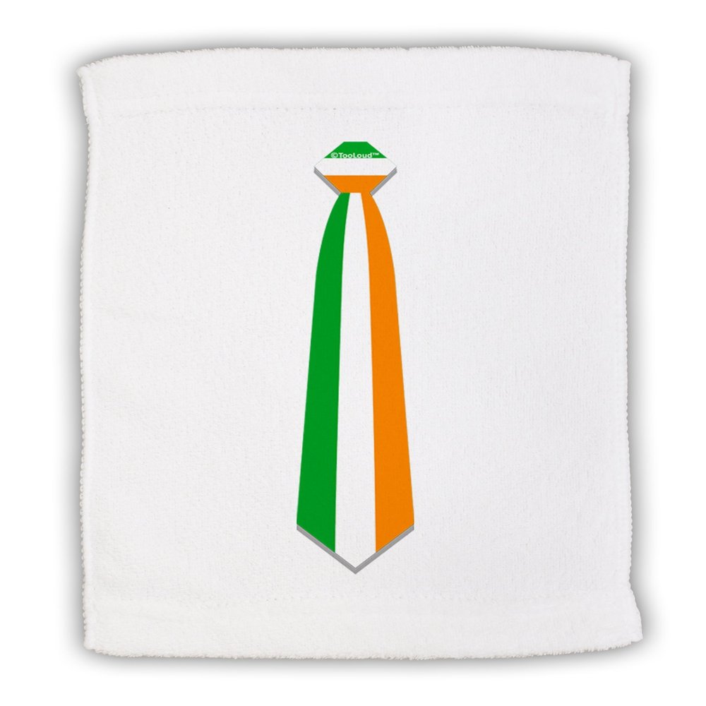 TOOLOUD Faux Irish Flag Tie St Patricks Day Micro Terry Sport Towel 15" x 22"