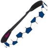 Hipsy Women's Adjustable NO SLIP I Love Soccer Headbands (Navy Blue & Black 3pk) view 2