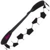 Hipsy Women's Adjustable NO SLIP I Love Soccer Headbands (Navy Blue & Black 3pk) view 3