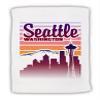 TOOLOUD Seattle Washington Sunset Micro Terry Sport Towel 15" x 22" view 1