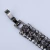 YAZILIND Elegant Charming Black Cubic Zirconia Oval Cut Tennis Bracelet for Women view 3