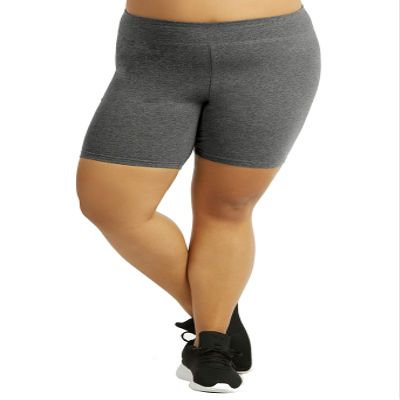 Popular Bike Shorts Women Plus Size - Soft Cotton Biker Shorts. Great Gym, Workout, Running, Yoga Shorts Charcoal 4X